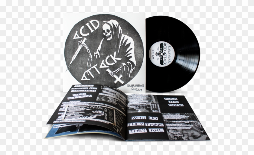 Acid Attack Suburbia's Dream Lp Clipart #2218332