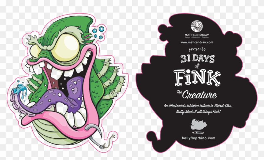 He Illustrated In The Style Of Ed Big Daddy Roth, Weird-ohs - Illustration Clipart #2218446