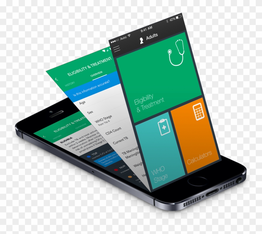 Transparent Phone App Transparent Background - Website Design Mobile Service Clipart