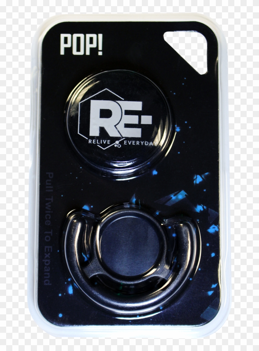 Relive Everyday Logo Phone Accessory Black Background - Mobile Phone Case Clipart