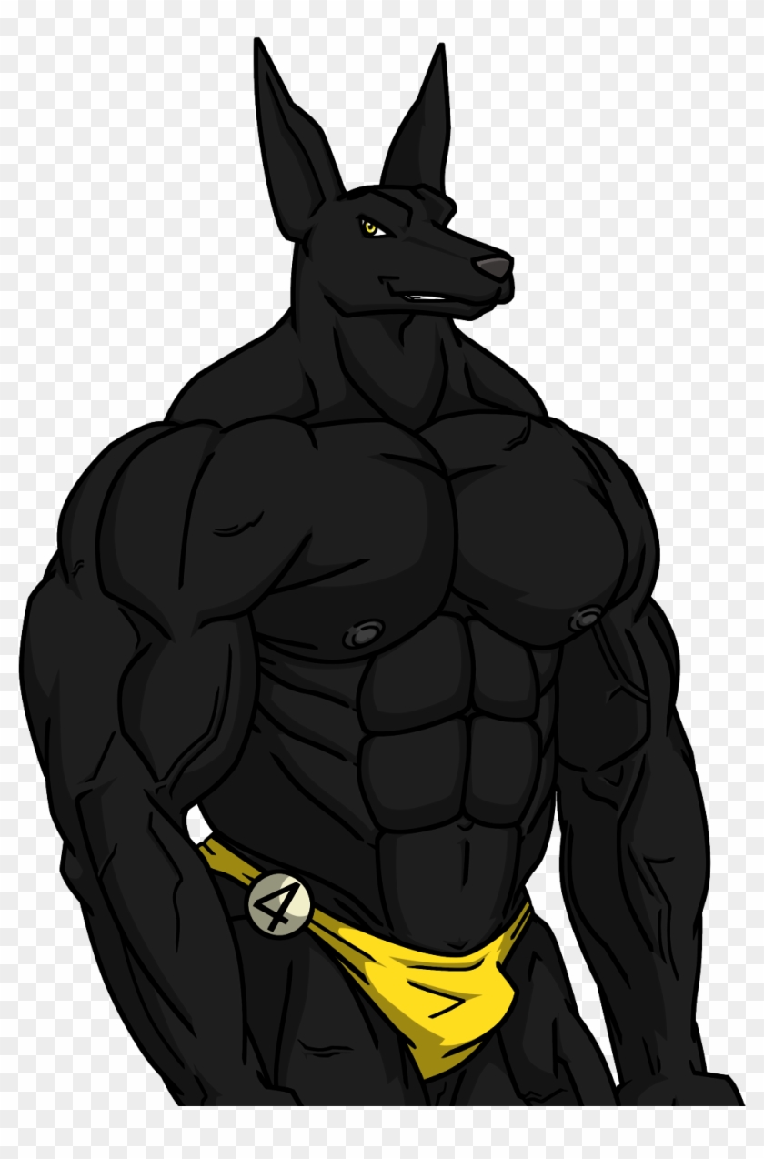 Anubis Bodybuilder - Muscle Anubis Clipart #2219175