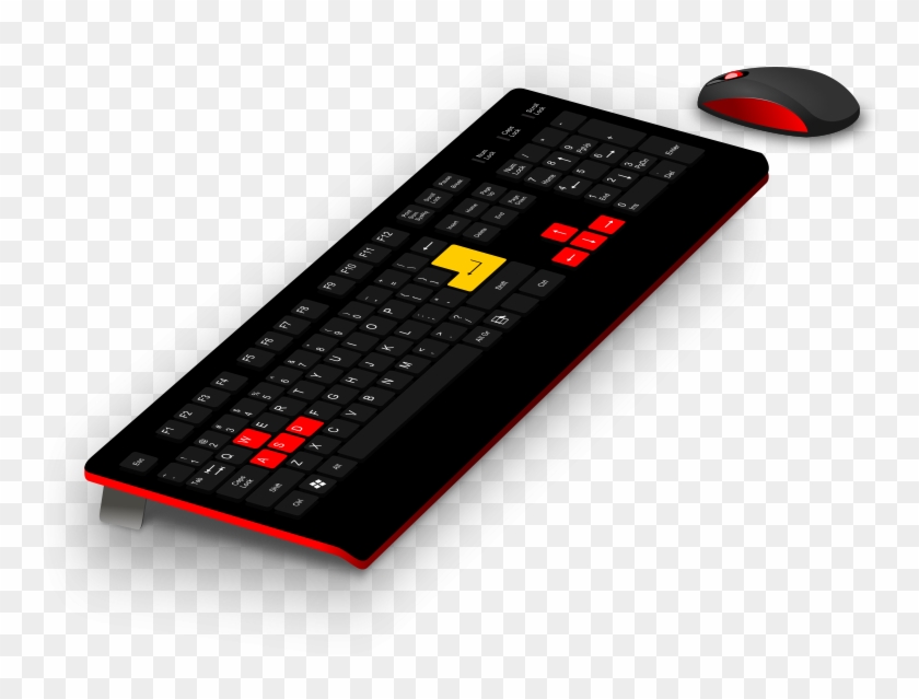 Generic Keyboard Clip Art Free Bulletin Keyboardmouse - Personal Computer Clipart - Png Download #2219424