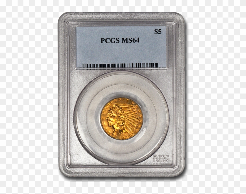 Picture Of $5 Indian Head Gold Coins Ms - Ms 64 Coin Clipart