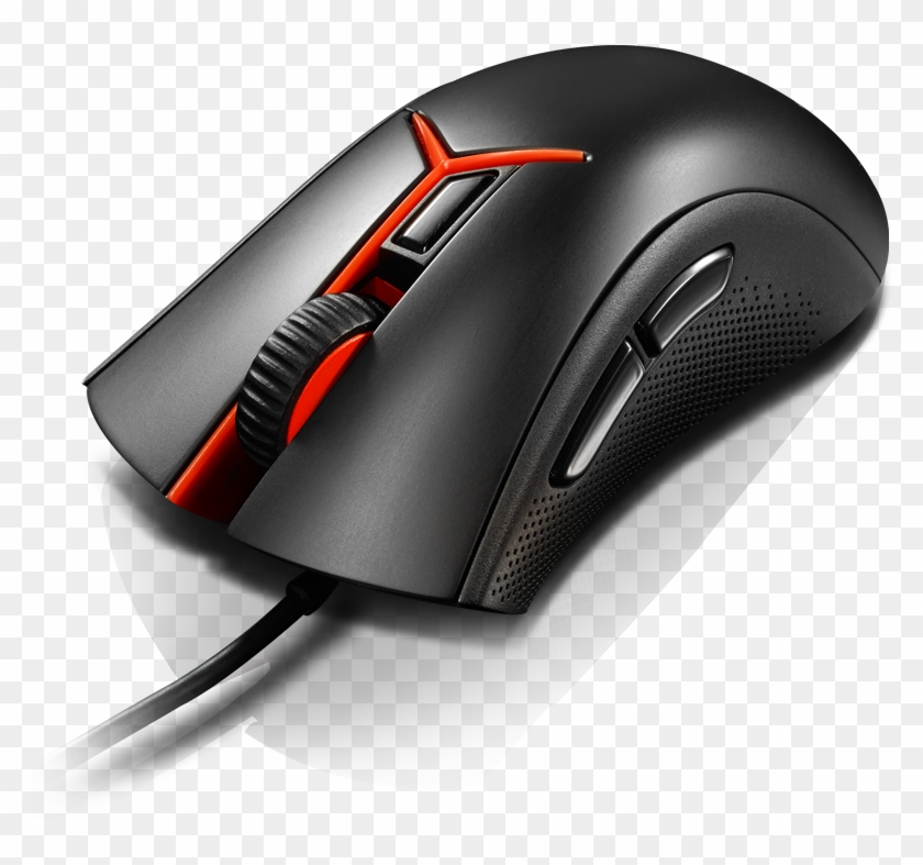 Lenovo Y Gaming Optical Mouse - Lenovo Gaming Mouse Png Clipart #2219601