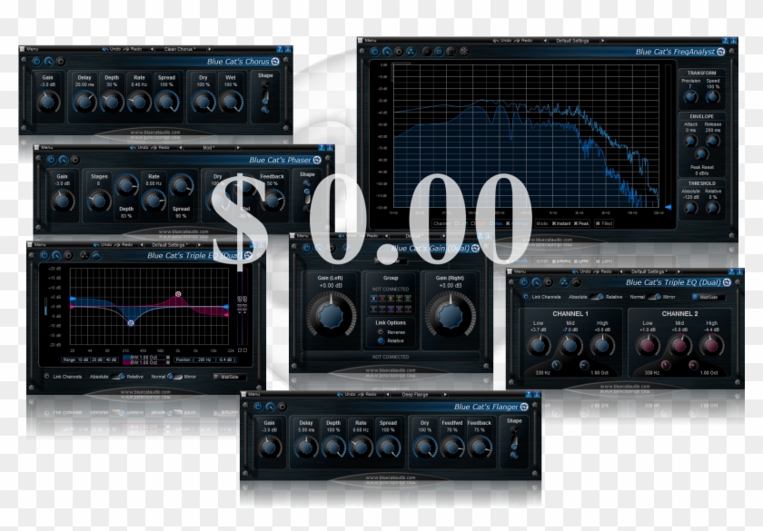 Blue Cat's Freeware Plug Ins Pack Ii Clipart