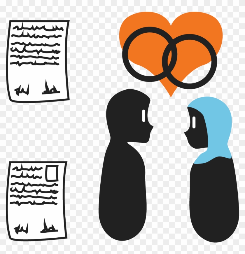 Contract Clipart Marriage Contract - Cartoon Marriage Contract Png Transparent Png #2220170