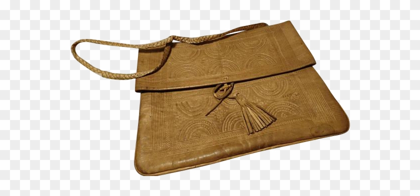 Stunning Antique Camel Leather Handbag, Soft Camel - Shoulder Bag Clipart