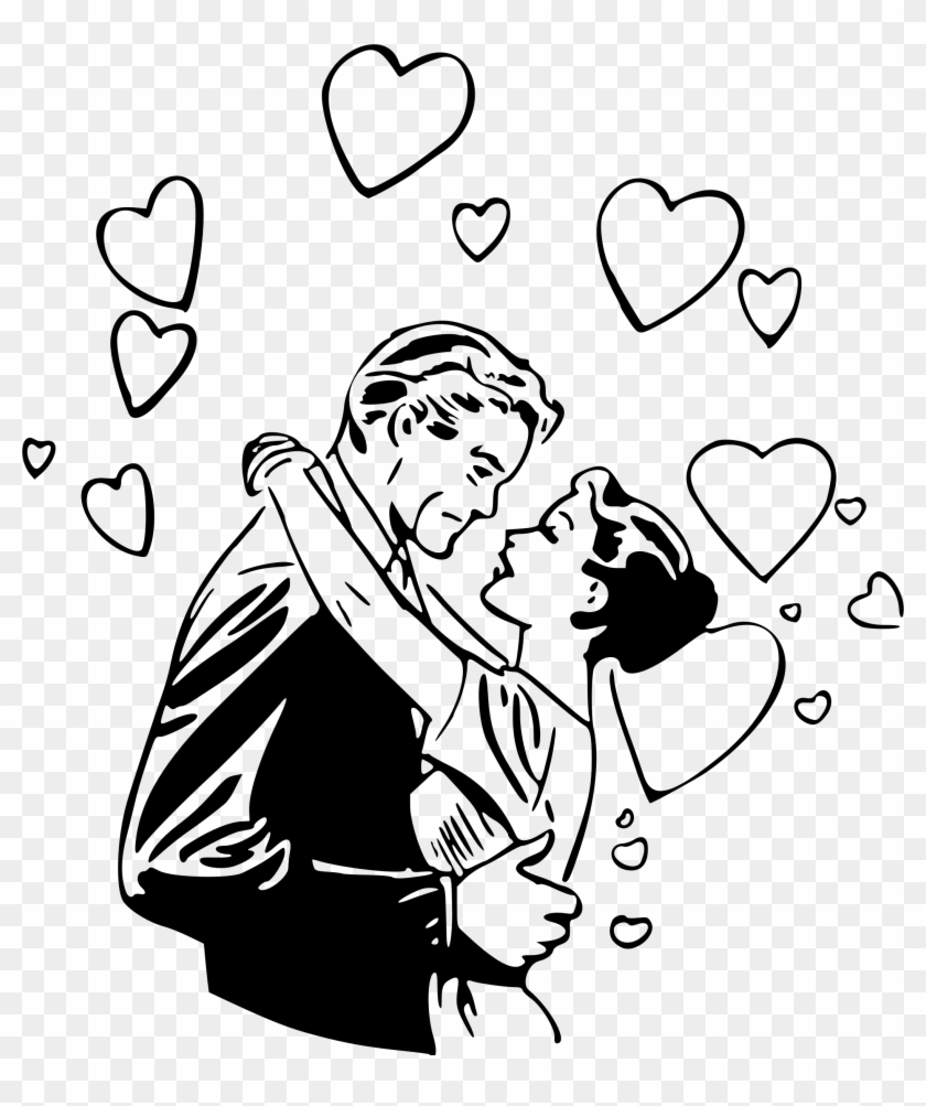 This Free Icons Png Design Of Couple 5 - Love Drawing Clipart #2220601