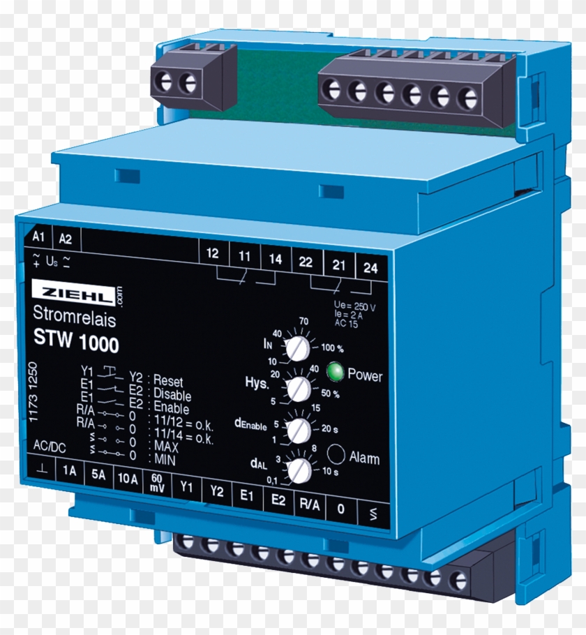 Current Relay For Dc And Ac Currents Stw1000 - Rele De Corriente Alterna Clipart #2220727