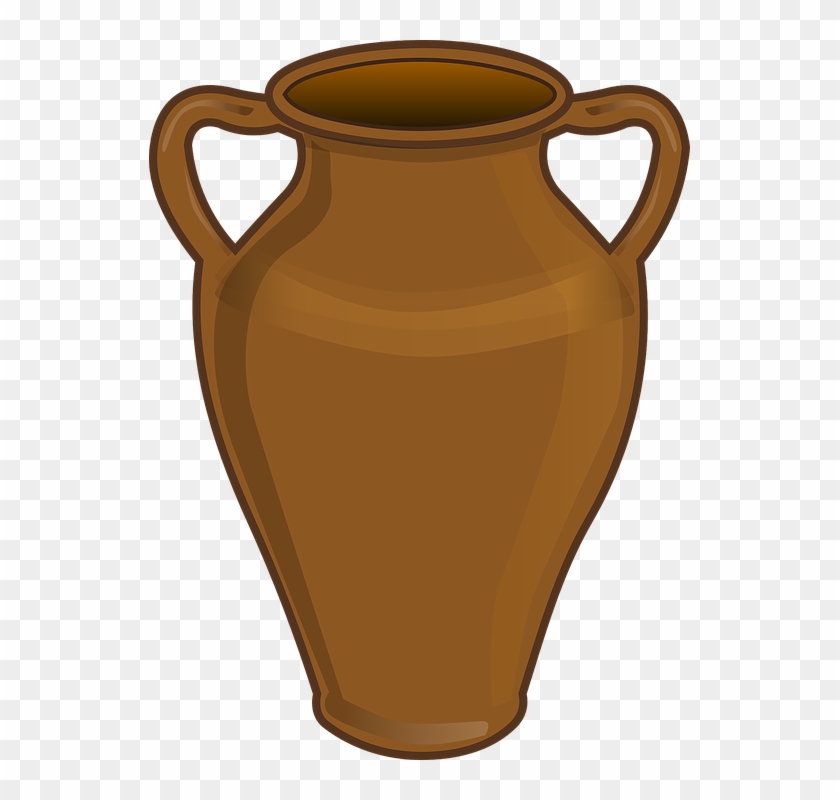 Jar Clipart Water Jar - Pottery Clipart - Png Download #2221278