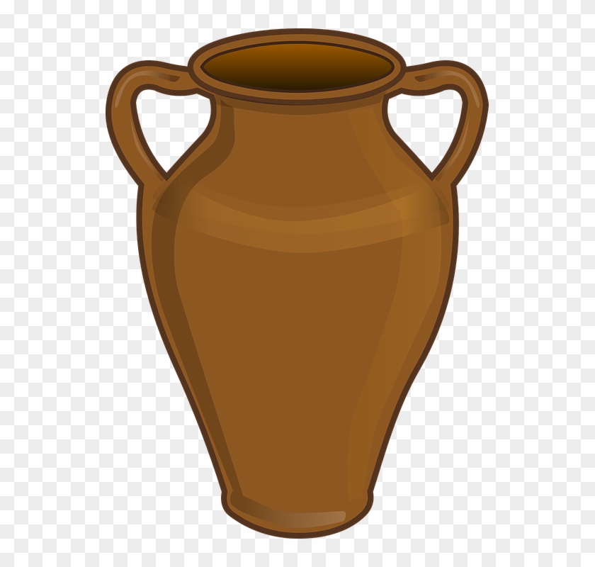 Jar Clipart Water Jar - Pottery Clipart - Png Download
