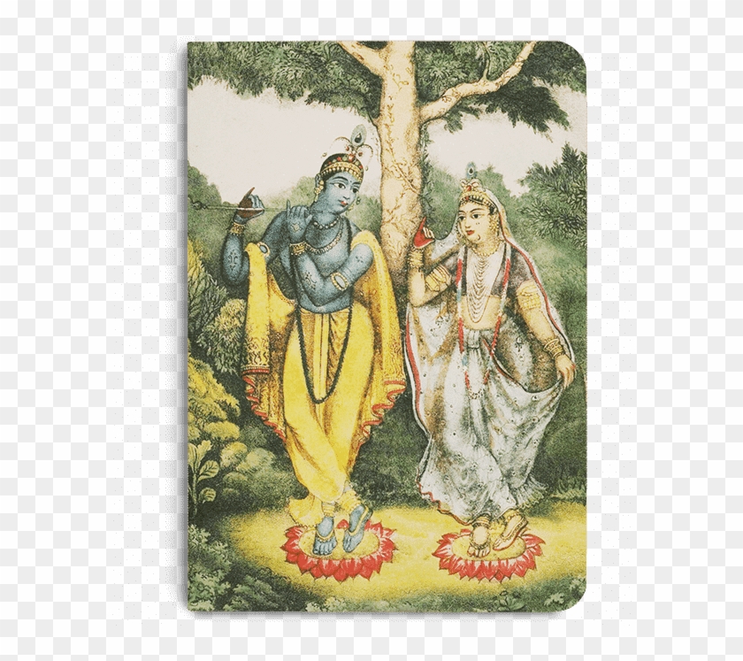 Dailyobjects Indian Mythology Radha Krishna A5 Notebook - Painting Clipart #2221649