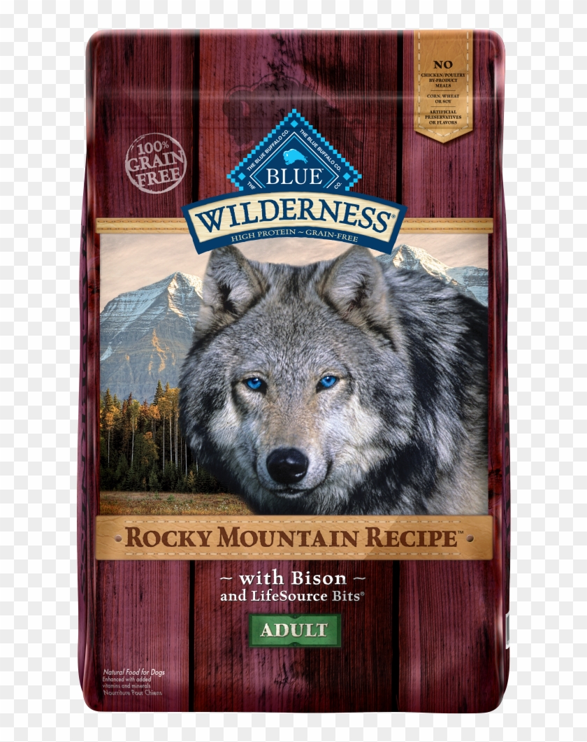 Blue Buffalo Wilderness Rocky Mountain With Bison Adult - Blue Buffalo Red Meat Adult Clipart