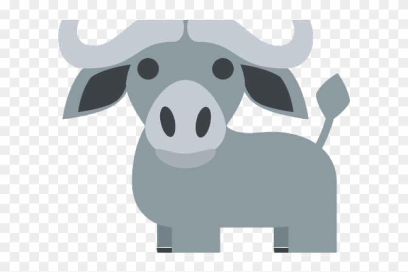 Water Buffalo Clipart Transparent - Vietnamese Water Buffalo Cartoon - Png Download