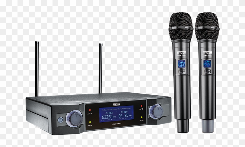 Wireless Microphone Awm 700u2 - Ahuja Awm 700u2 Price Clipart