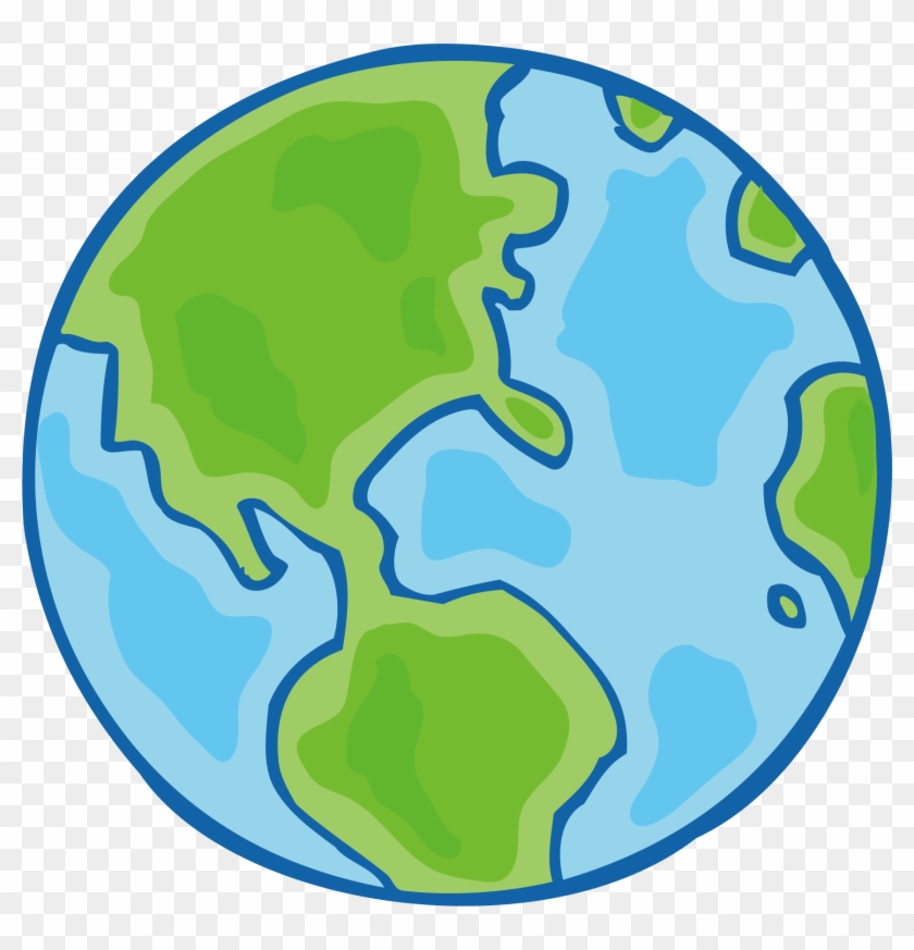 Earth Drawing Cartoon Free Hd Image Clipart - Earth Cartoon Png Transparent Png