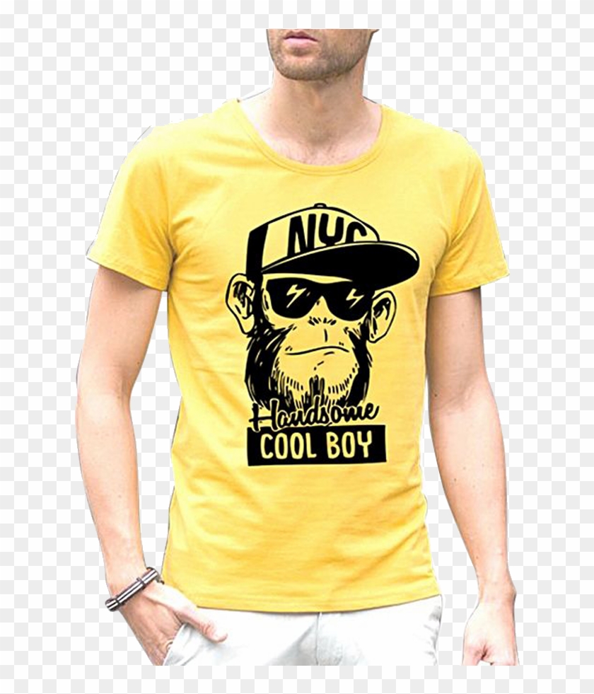 691 - Printed T Shirt For Men Clipart #2222448