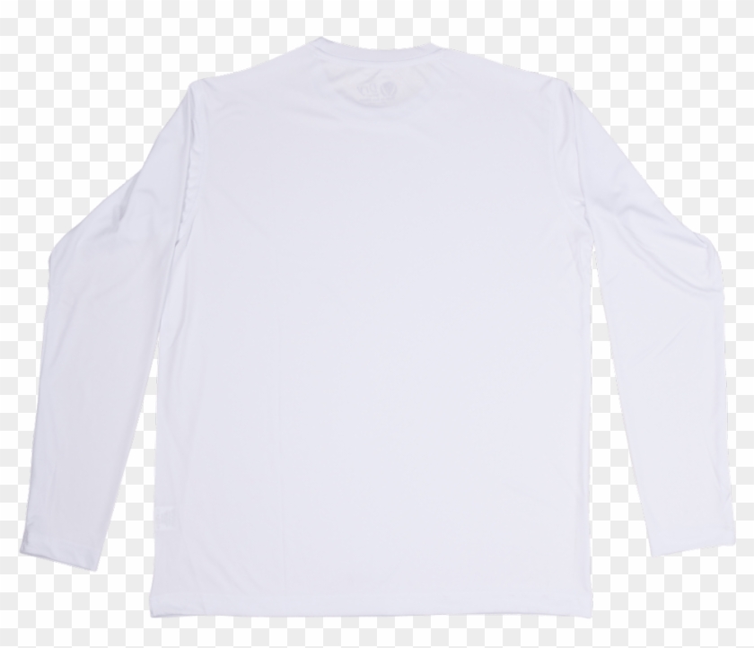White Shirt Transparent - Back White Long Sleeve Shirt Clipart