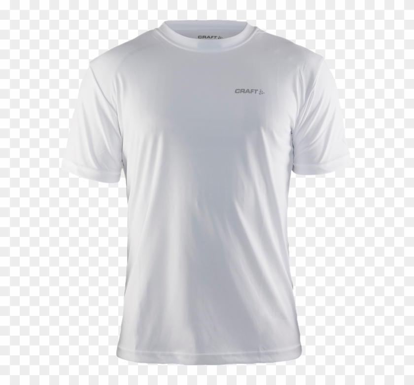 Craft Prime Running T-shirt Men - Craft Prime Tee White Clipart