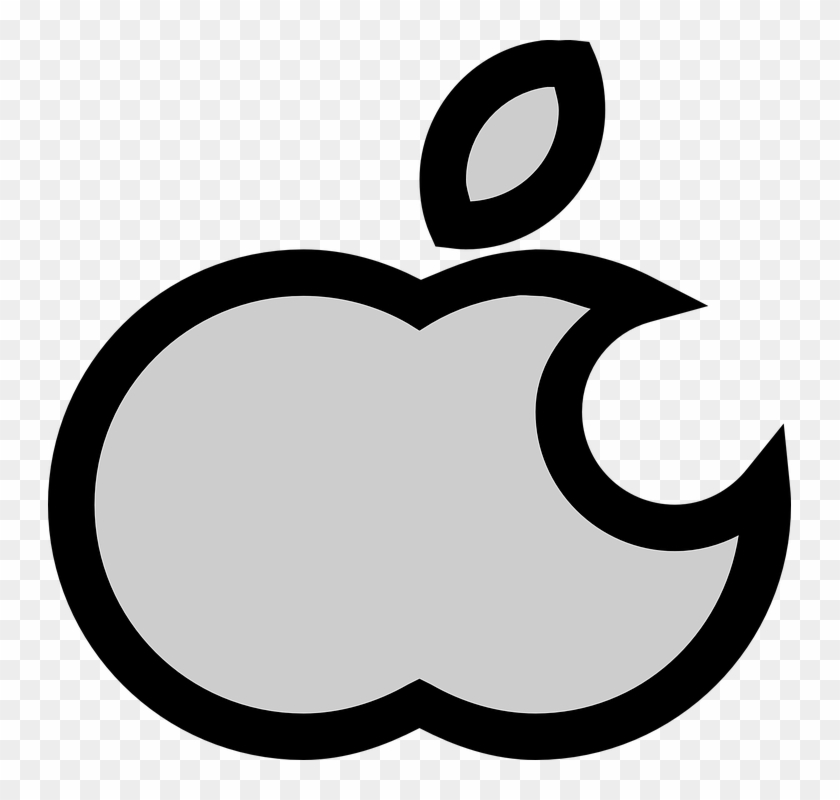 Swirl Apple Clipart - Apple Logo Clip Art - Png Download #2222979