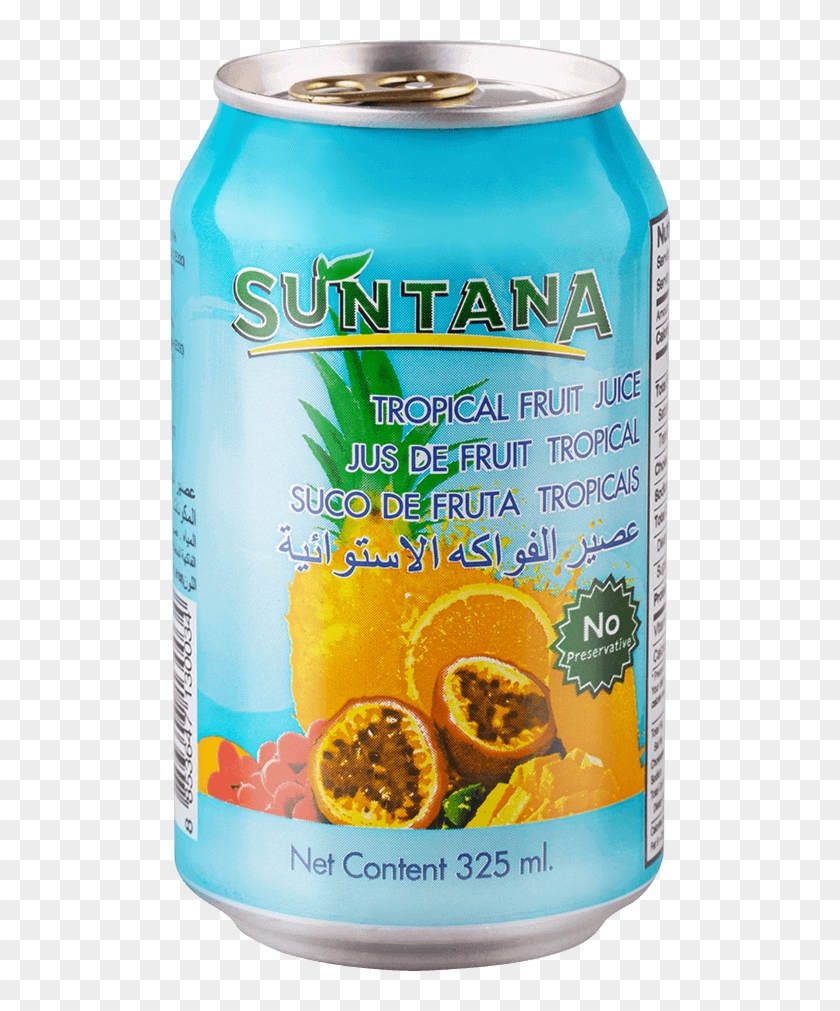 Suntana Tropical Fruit Juice - Juicebox Clipart #2223170