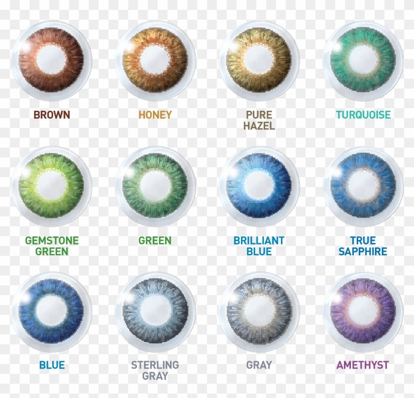 Air Optix Colors Rainbow Pack Contact Contactsforless Clipart #2223205