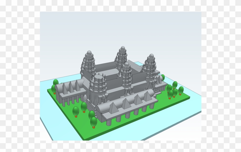 Angkor Wat - House Clipart #2223661