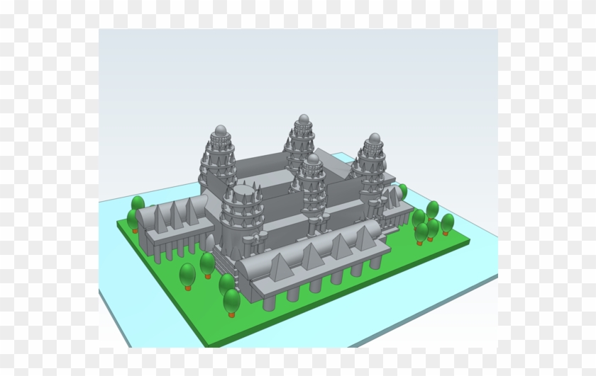 Angkor Wat - House Clipart