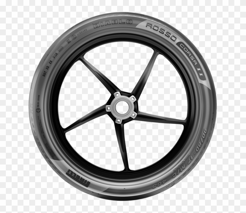 Underbone Motorbike Tyres - Pirelli Diablo Rosso Corsa 2 100 70 Malaysia Price Clipart #2223766
