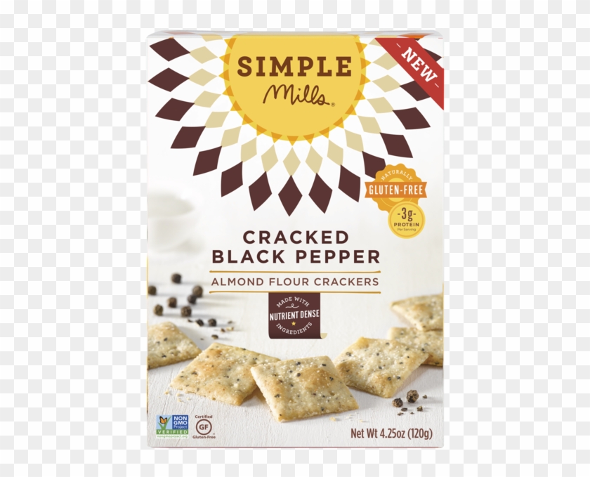 Simple Mills Almond Flour Crackers Clipart #2223898