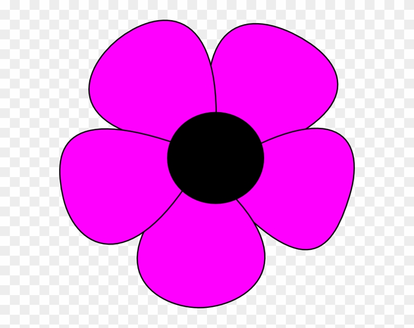 Flower Drawings Cliparts - Easy Flowers Clip Art - Png Download #2223930