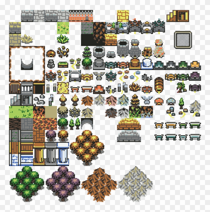 World Addl - Rpg Maker Mv Tilesets 768 Clipart