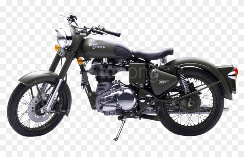 Free Png Download Royal Enfield Classic 500 Green Motorcycle - 2014 Royal Enfield Bullet 500 Price Clipart #2224261