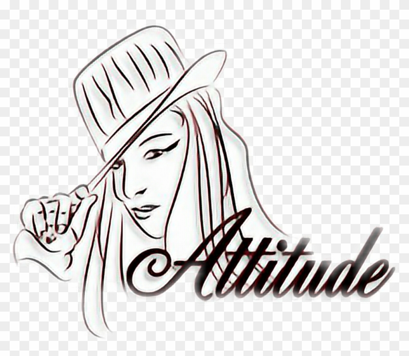 Attitude Sticker - Picsart Sticker Attitude Clipart #2224732