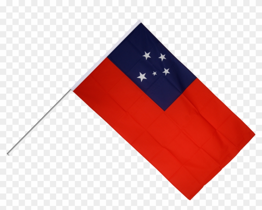 Samoa Hand Waving Flag - Cecyte Bcs Clipart #2225442