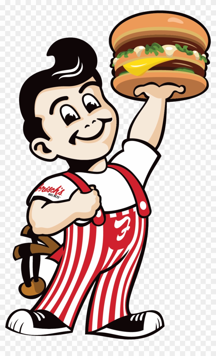 Frisch's Big Boy With Burger Logo - Frischs Big Boy Clipart #2225599