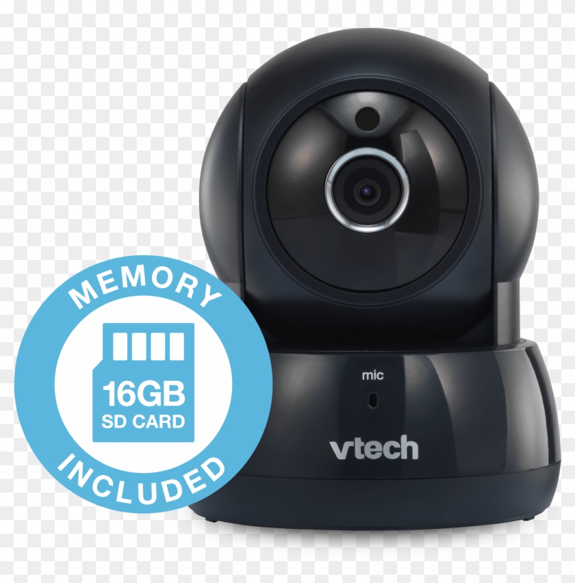 Wi-fi Ip Camera With 720p Hd, Remote Pan & Tilt, Free - Webcam Clipart