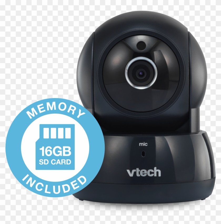 Wi-fi Ip Camera With 720p Hd, Remote Pan & Tilt, Free - Webcam Clipart #2225641