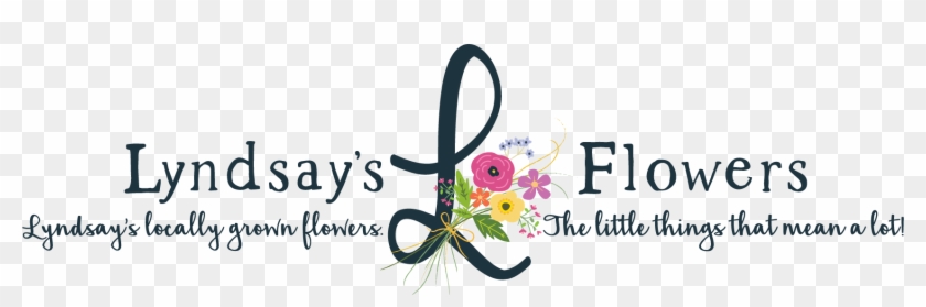 Lyndsay's Flowers - Calligraphy Clipart #2226007