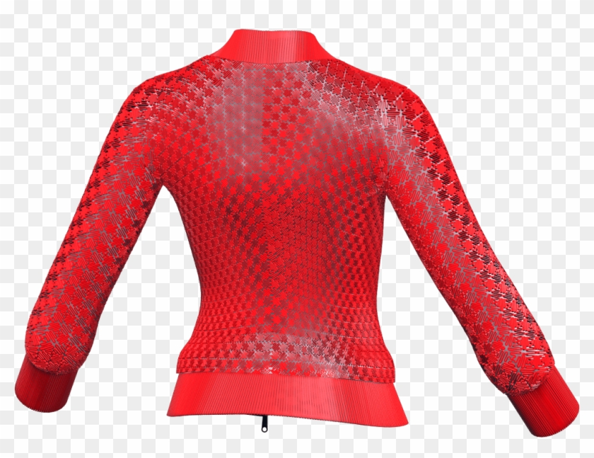 Com/wp Red Veiled Rose0013 - Sweater Clipart #2226252