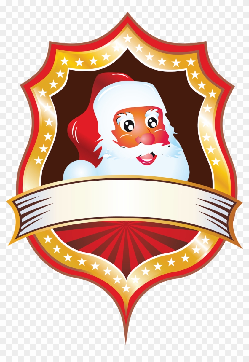 Christmas Santa Clip Art Blank Signs Pinterest - Santa Claus - Png Download #2226977