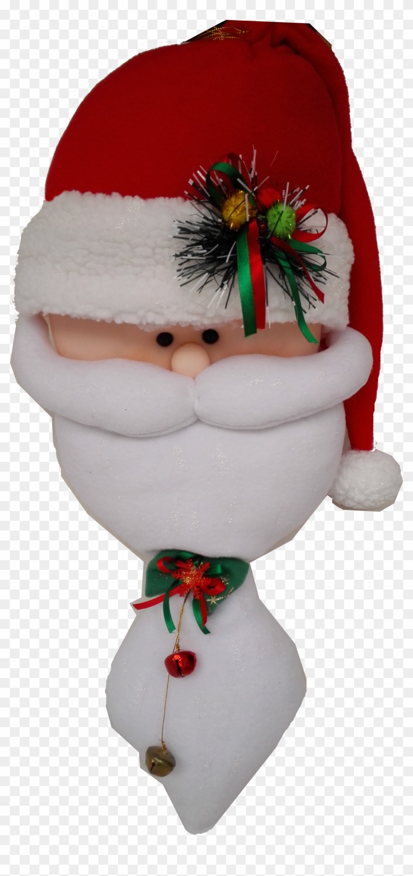 Papa Noel Pared - Christmas Decoration Clipart