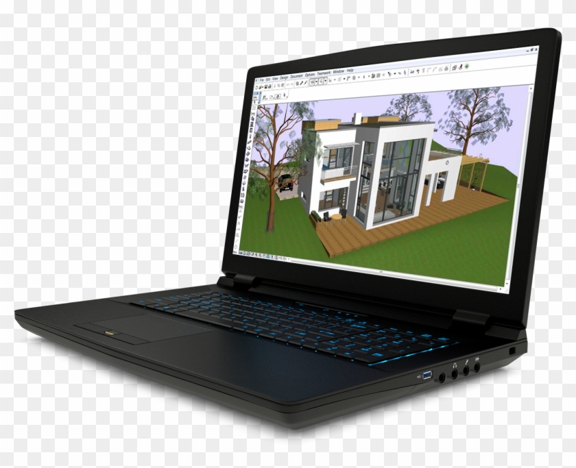 Design On The Go - Boxx Laptop Clipart #2227353
