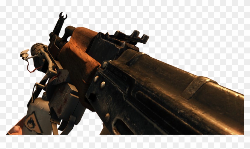 Ak47 Reloading Flamethrower Bo - Firearm Clipart #2227721