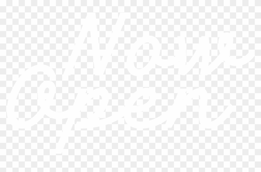 Now Open Png - Calligraphy Clipart