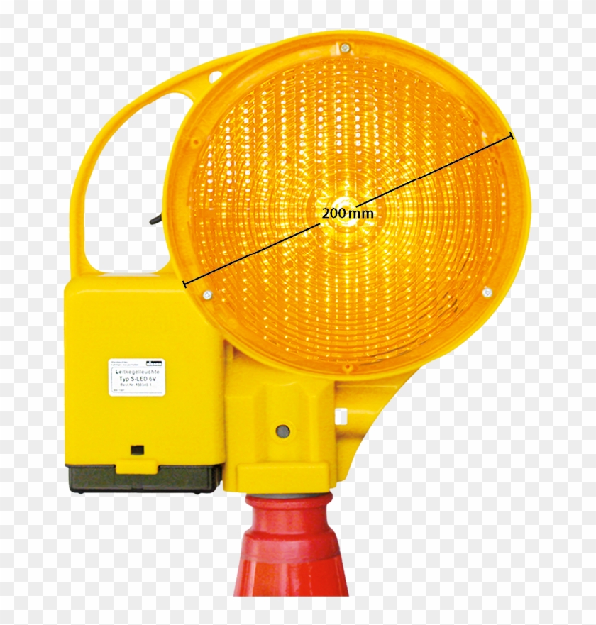 Traffic Cone Lamp Type S-led - Machine Clipart #2228179