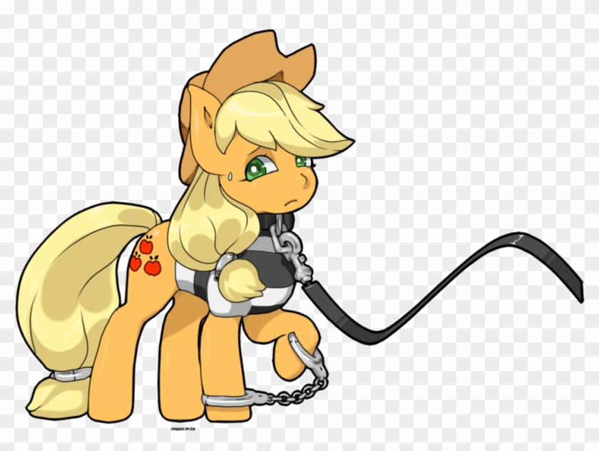Png Free Applejack Artist Choco Cocco Clothes Collar - Applejack Leash Clipart