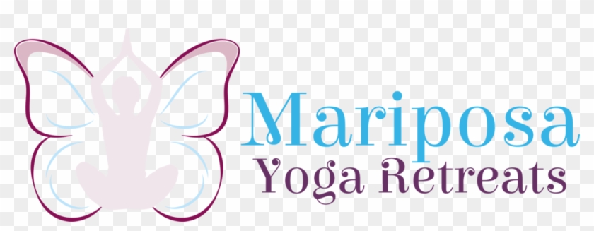 Mariposa Yoga Retreats - Graphic Design Clipart