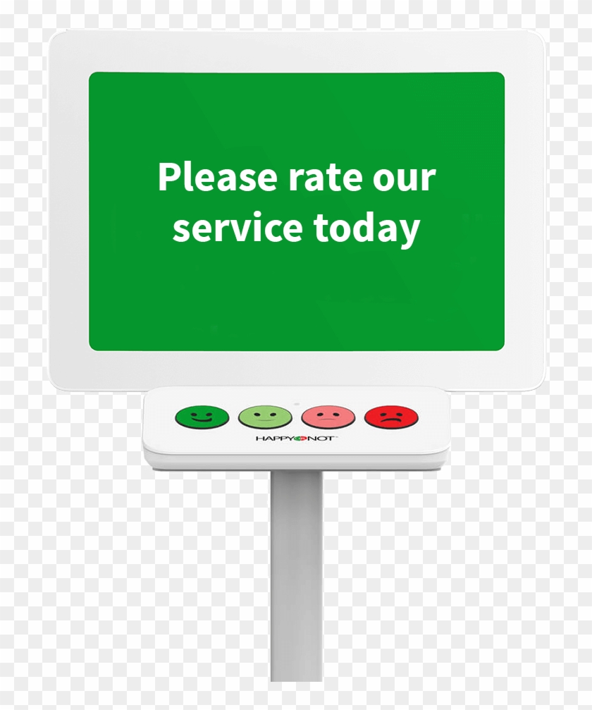 Happyornot Smiley Terminal- Front View - Gadget Clipart