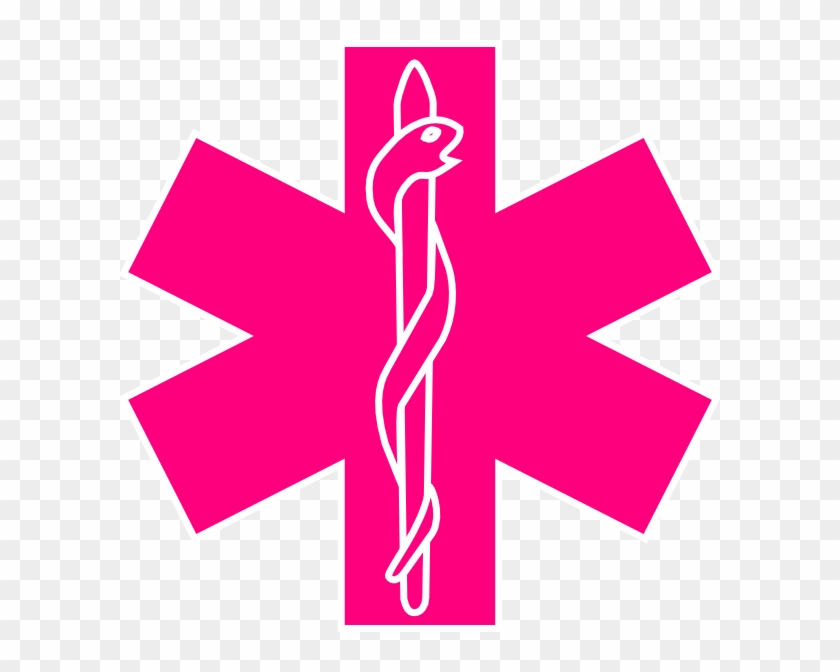 Pink Star Of Life Clip Art At Clker Com Vector Clip - Red Asterisk Icon Png Transparent Png